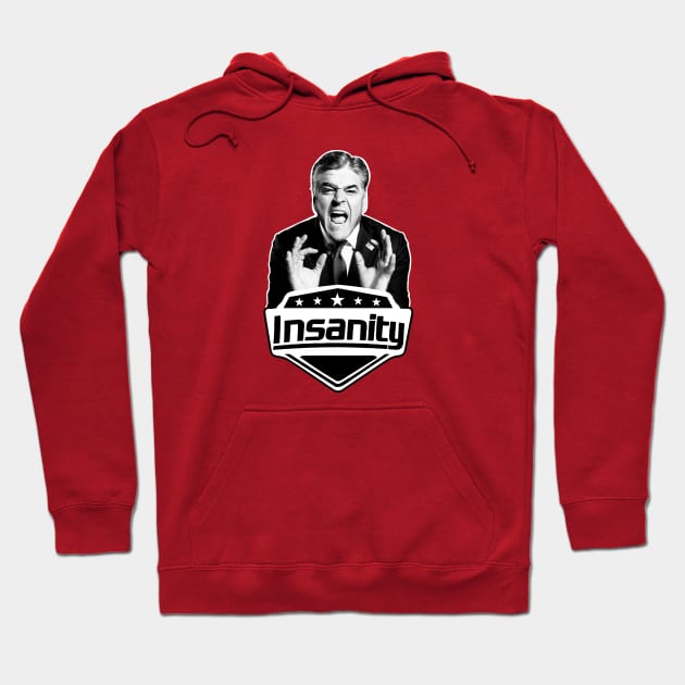 Hannity Insanity Hoodie by groovyraffraff